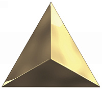 Декор Traingle Level Gold Glossy мат, 15x17, арт. C218359