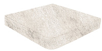 Evolution Stone White. Угловая ступень (33x33)