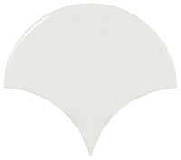 Scale Wall Fan White. Настенная плитка (10,6x12)