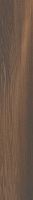 Керамогранит Фоссил Вуд коричневый тёмный обрезной мат, 40x238,5 11 мм, арт. SG040200R