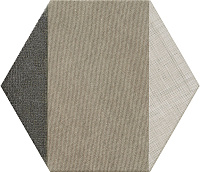 HEXTANGRAM FABRIC TAUPE. Универсальная плитка (33x28,5)