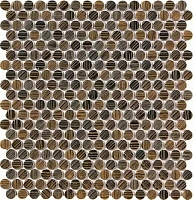 Мозаика MEK Gold Circles, 29x31 0-0 мм, арт. 4MKC