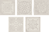 Плитка Gatsby White Tin, 20x20