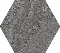 Soft Hexagon Anthracite. Универсальная плитка (23x26)