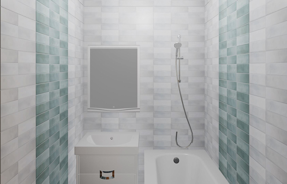 Готовый интерьер к коллекции Alma Ceramica Style (~50 000 ₽)