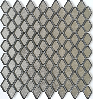 Мозаика Diamanti d'argento 24x42x6 глянц, 28,2x31 6 мм