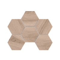 Мозаика Oak Mosaic SI01 Hexagon мат 25x28,5 10 мм арт. 39021