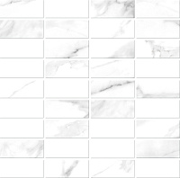 Мозаика White stream белый мат, 30x30 10 мм, арт. 16677