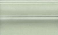 Плинтус Левада зеленый светлый глянцевый глянц, 15x25 15 мм, арт. FMB027