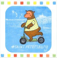 Декор Большое путешествие SpB, 20x20 6,9 мм, арт. NT/A214/5009