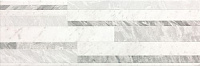 fNIZ Roma Diamond Deco White Brillante. Настенная плитка (25x75)
