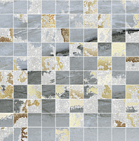 Мозаика Mosaico Q Solitaire Blu Mix полир, 30x30, арт. MQSB