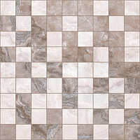 Marmo коричневый+бежевый. Мозаика (30x30)