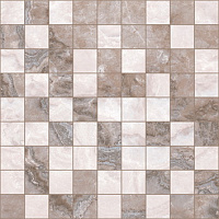 Мозаика Marmo коричневый+бежевый глянц, 30x30 9 мм, арт. MRM-2