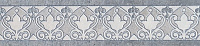 Бордюр Монтаньоне серый лаппатированный HGD\B38\TU0031L (9,7x42)