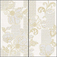 Illusion Beige Pattern. Панно (63x63)