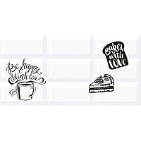 Декор ВОГ Breakfast2 глянц 20,1x40,5 8,8 мм арт. 583012012