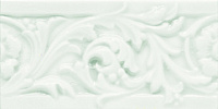 Бордюр Blossom Border White, 7,5x15