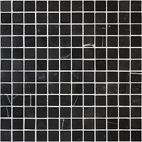Мозаика Nero Oriente POL 23x23x4 полир, 29,8x29,8 4 мм