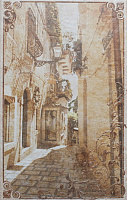 Palermo beige 01. Декор (25x40)