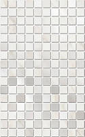 MM6359 Гран Пале белый мозаичный. Декор (25x40)