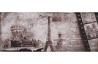 Декор Postcard grey 3, 20x50
