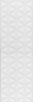 12119R Диагональ белый структура обрезной. Настенная плитка (25x75)