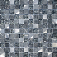 Мозаика Black Velvet 23x23x4, 29,8x29,8 4 мм