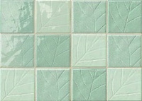 Декор Inserto Mergellina Verde, 10x10