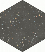 Керамогранит Terrazzo Graphite Colours мат, 32x36,8