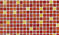 Мозаика Rojo - часть7 с чипом 2,5x2,5, 31,3x49,5