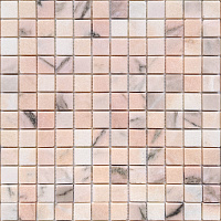Мозаика Rosa Salmone POL 23x23x7 полир, 29,8x29,8 7 мм