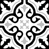 Керамогранит Pav Cement-M grace black, 20x20