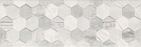 Polaris Hexagon Mix Rett. Настенная плитка (25x75)