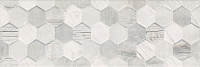 Плитка Polaris Hexagon Mix Rett мат, 25x75 9 мм