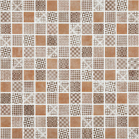 Мозаика Born Brown Коричневый, 31,7x31,7 4 мм