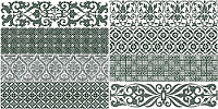 Плитка Rev DECO BRICKTREND WHITE мат, 8,2x33,2