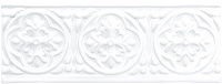 Бордюр RELIEVE PALM BEACH SNOW CAP, 7,5x19,8, арт. ADST4001