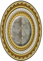 Вставка MOLINO MEDALLON CLASIC ORO, 10x14