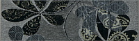 Бордюр L-Textile Grafit, 7,4x25