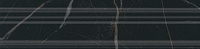 Бордюр Багет Алькала черный глянц, 20x5 19 мм, арт. BLB039