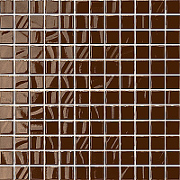 Мозаика Темари темно-коричневый глянц, 29,8x29,8 3,5 мм, арт. 20046