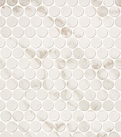 fNJB R D Calacatta Round Gres Mos. Мозаика (29,5x32,5)