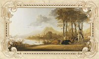 Декор Rotterdam beige decor 01 глянц, 30x50