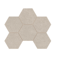 Мозаика Beige Mosaic LN01 Hexagon мат 25x28,5 арт. 37108