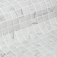 Мозаика Carrara с чипом 2,5x2,5, 31,3x49,5