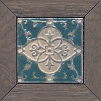 Вставка Меранти венге мозаичный, 13x13, арт. ID60