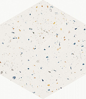 Керамогранит Terrazzo White Colours мат, 32x36,8