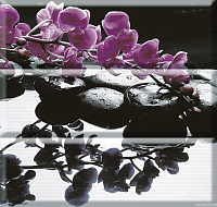 Панно Composicion Wellness Purple глянц, 45x45