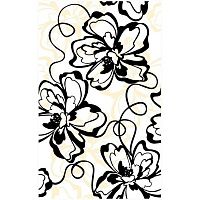 Декор Монро черный глянц 25x40 8 мм арт. 04-01-1-09-00-04-050-0